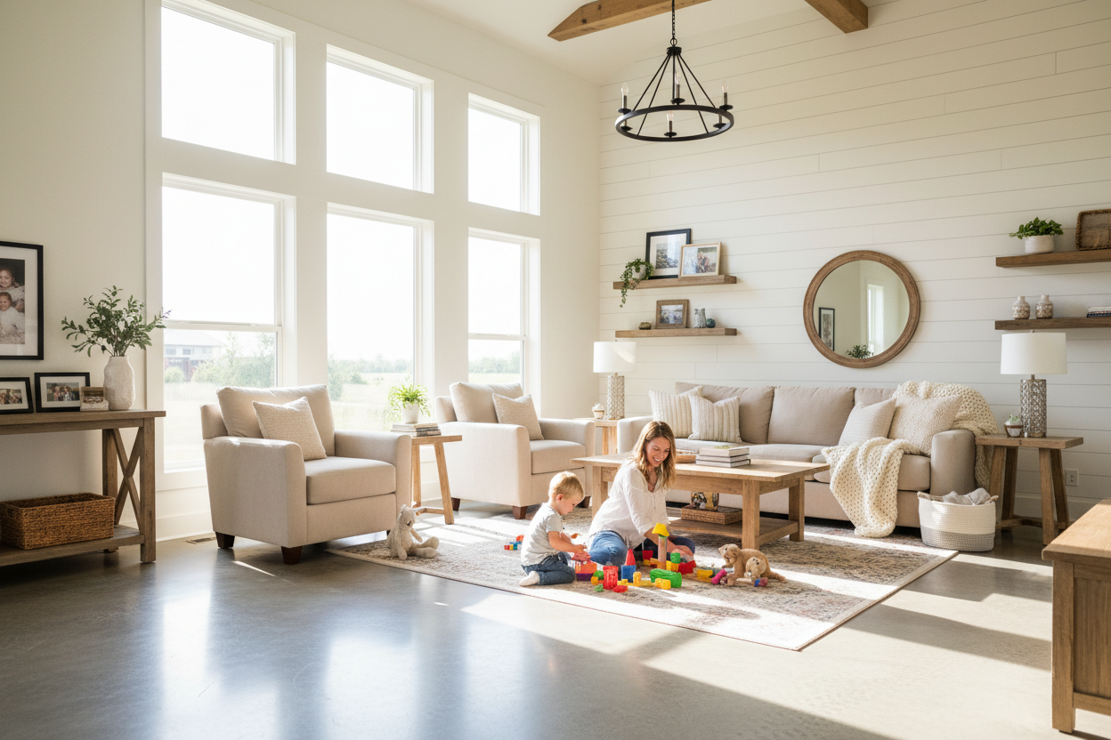 How to Care for Your Decorative Concrete Floors with Clean Living Essentials Multi‑Surface Floor Cleaner