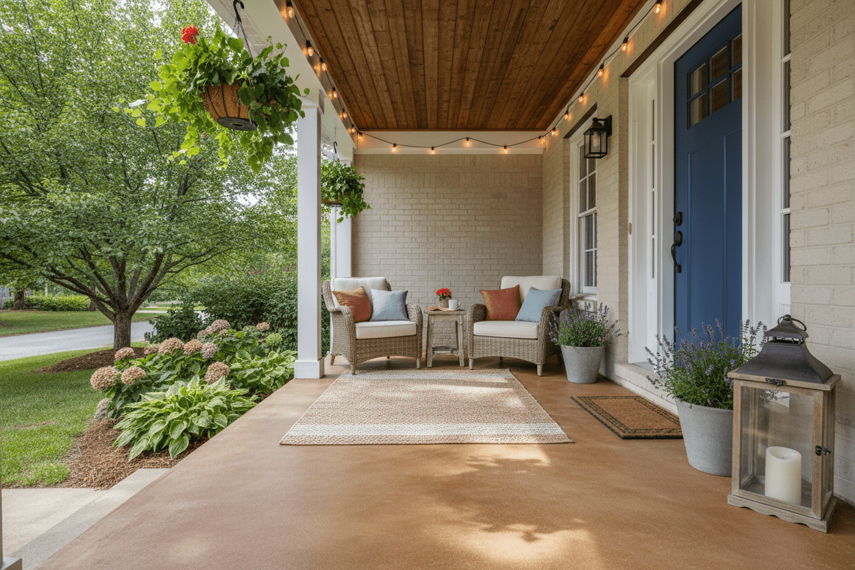 Staining Small Spaces: Patios, Porches, Walkways & Nooks That Make a Big Impact - Concrete Resurrection