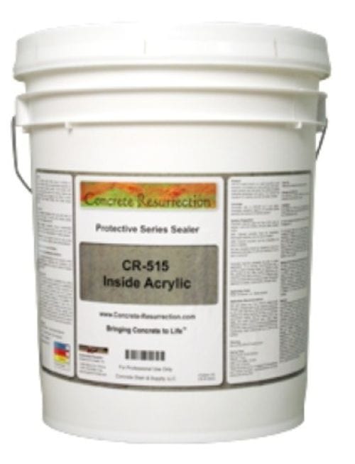 CR - 515 Inside Acrylic - Interior Floor Sealer - Concrete Resurrection