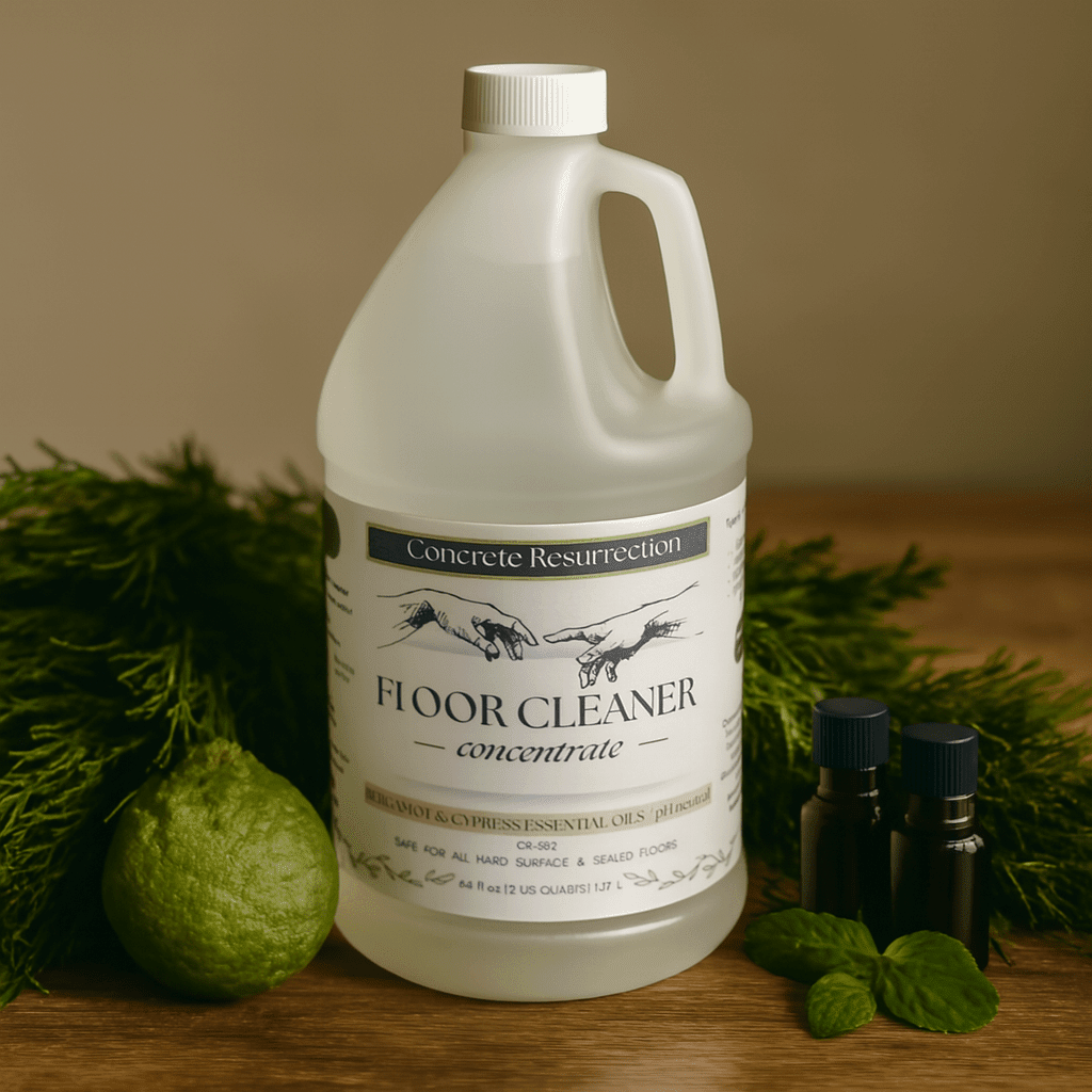 Clean Living Essentials Collection - Multi‑Surface Floor Cleaner - Concrete Resurrection