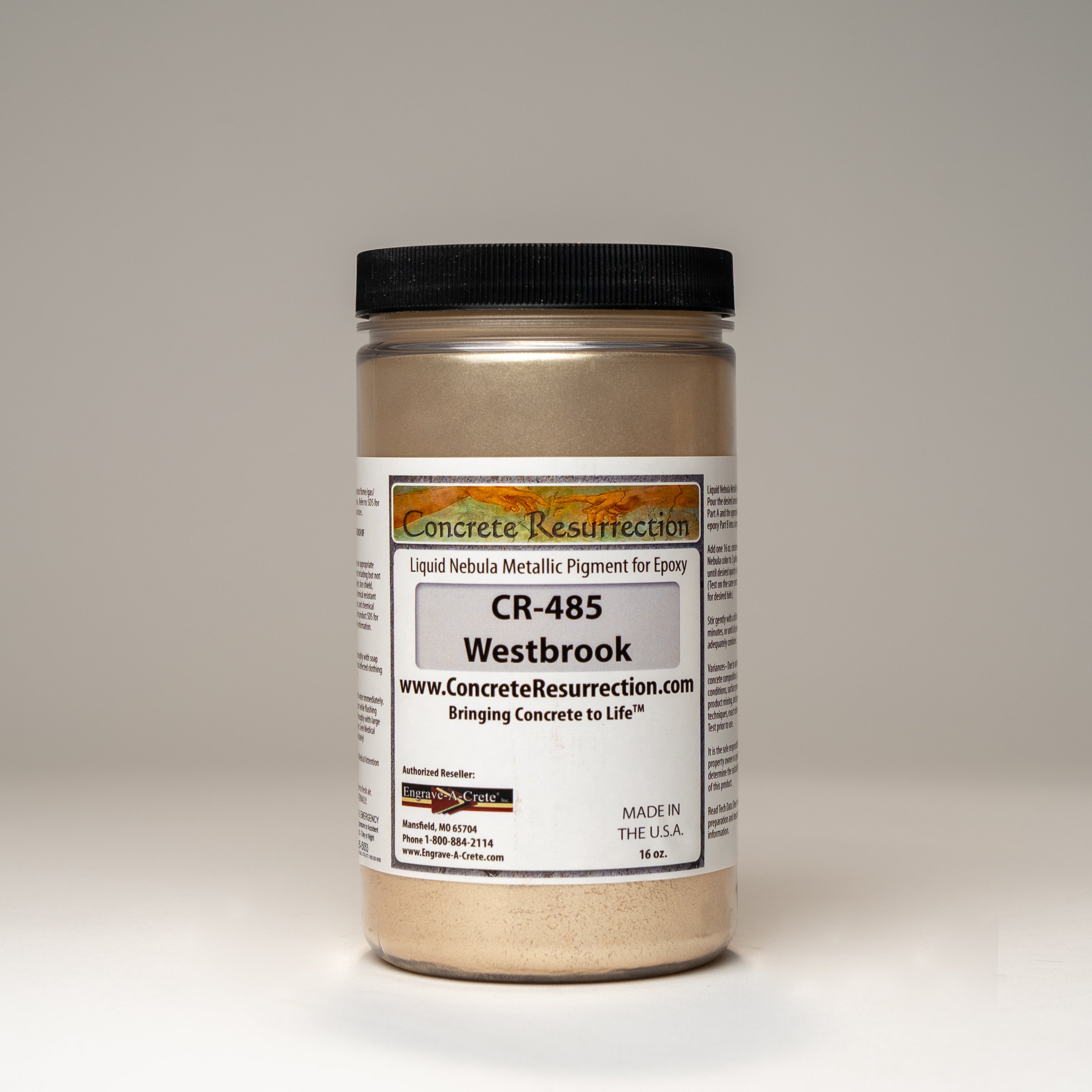 Metallic Epoxy Pigment * Add to a 3 Gallon KIt of Inside Epoxy Liquid Nebula *