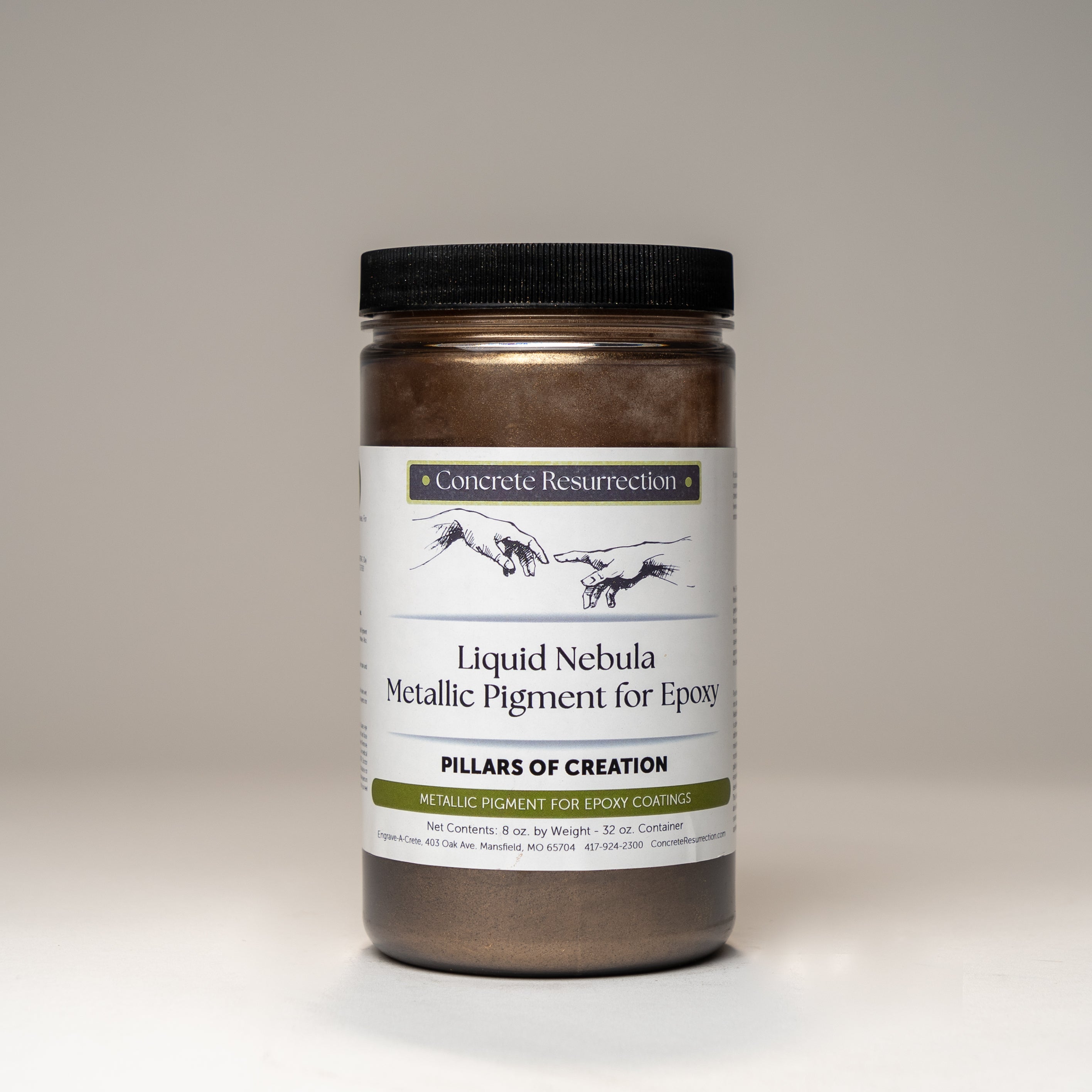 Metallic Epoxy Pigment * Add to a 3 Gallon KIt of Inside Epoxy Liquid Nebula *