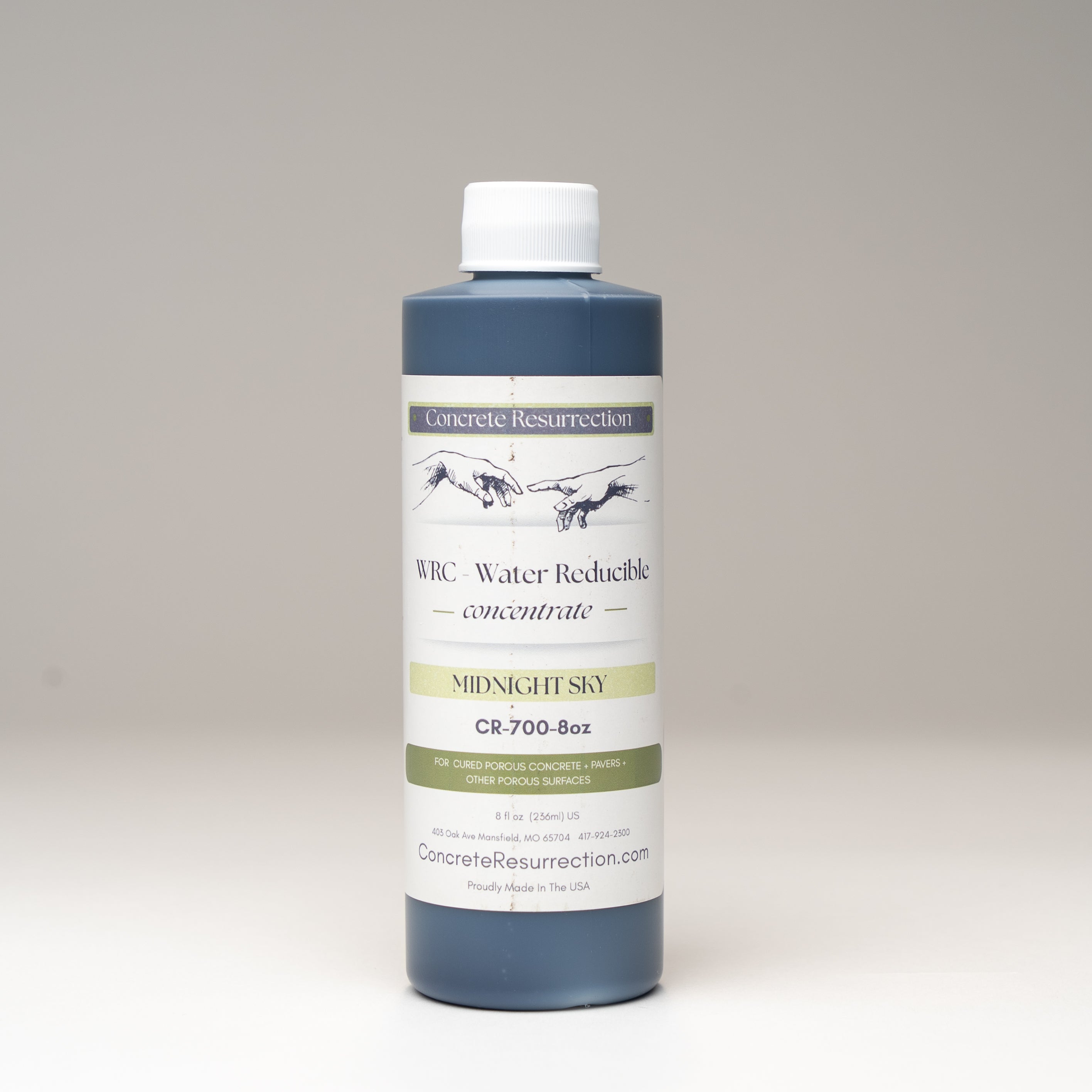 Water Reducible Concentrated (WRC) Concrete Stain