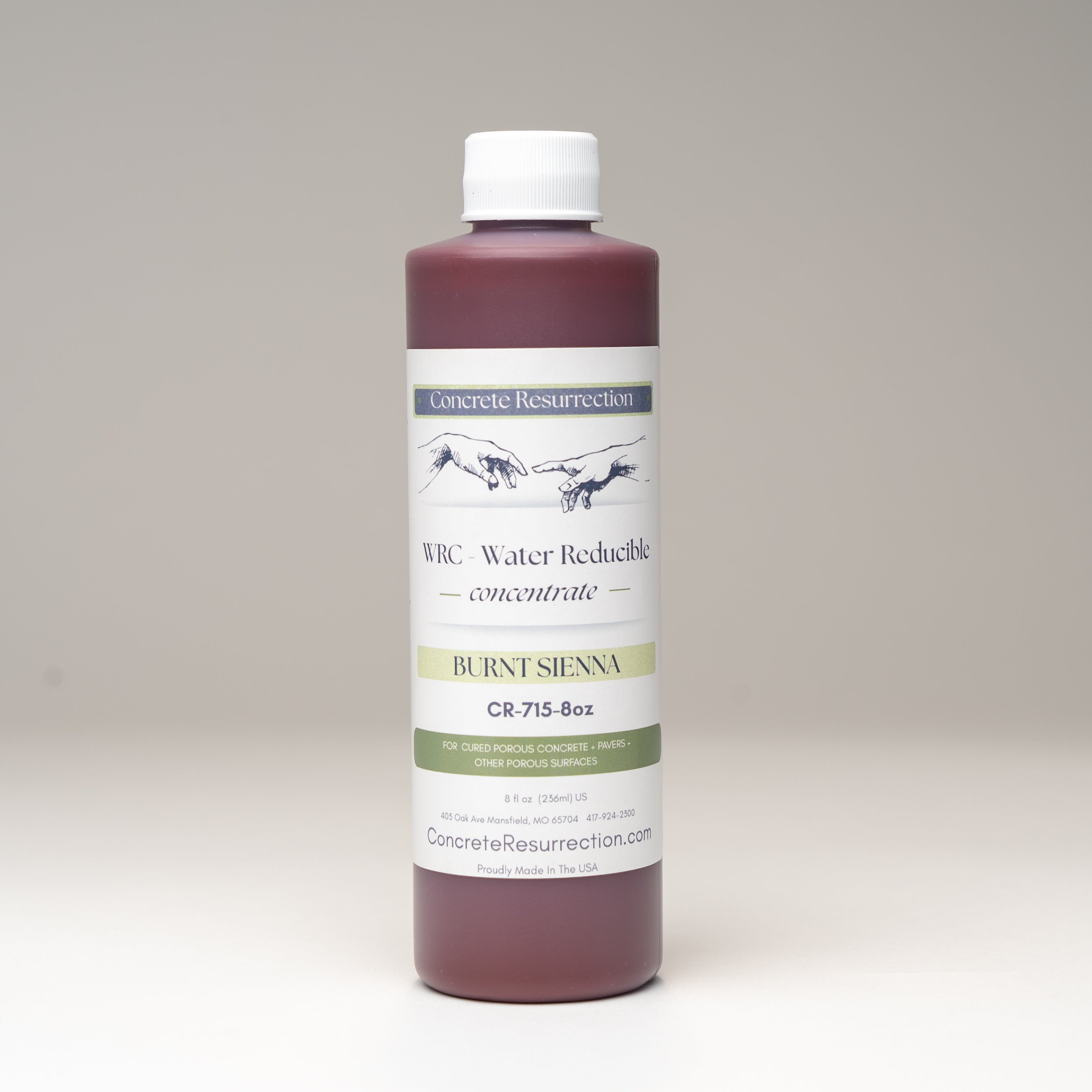 Water Reducible Concentrated (WRC) Concrete Stain