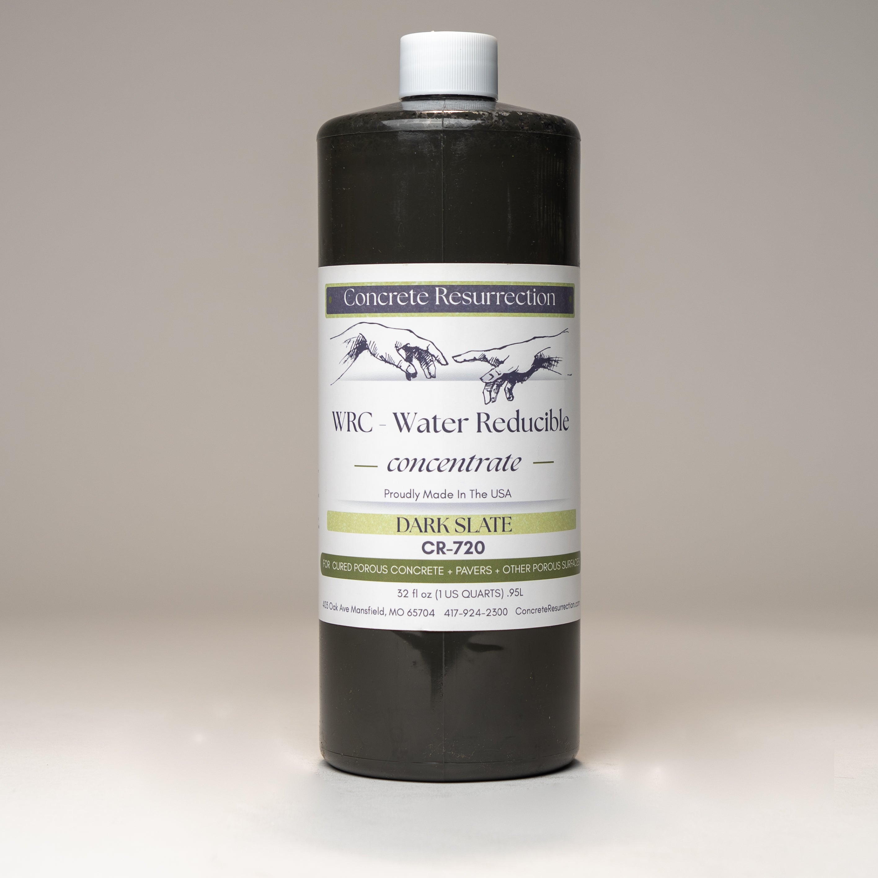 Water Reducible Concentrated (WRC) Concrete Stain