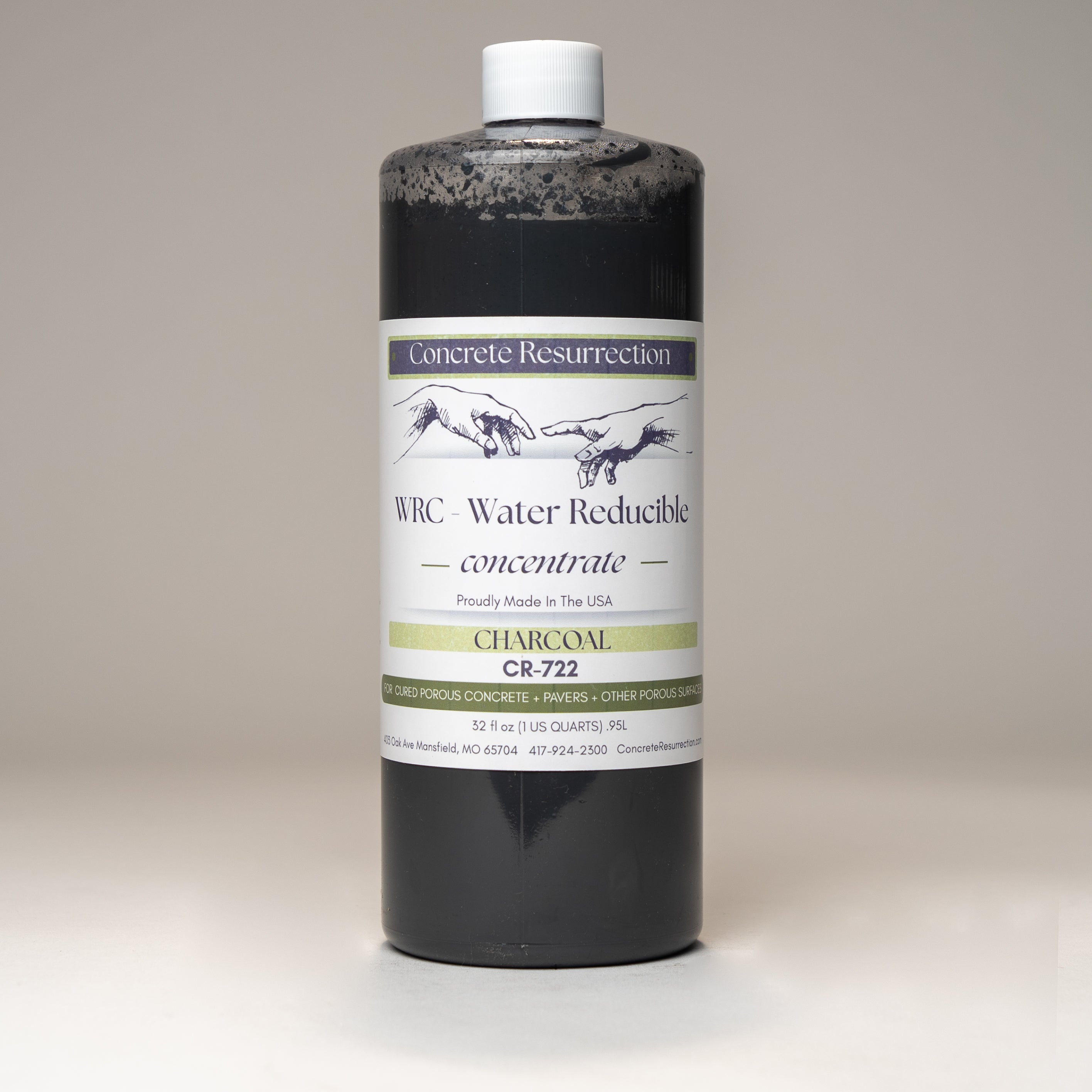 Water Reducible Concentrated (WRC) Concrete Stain