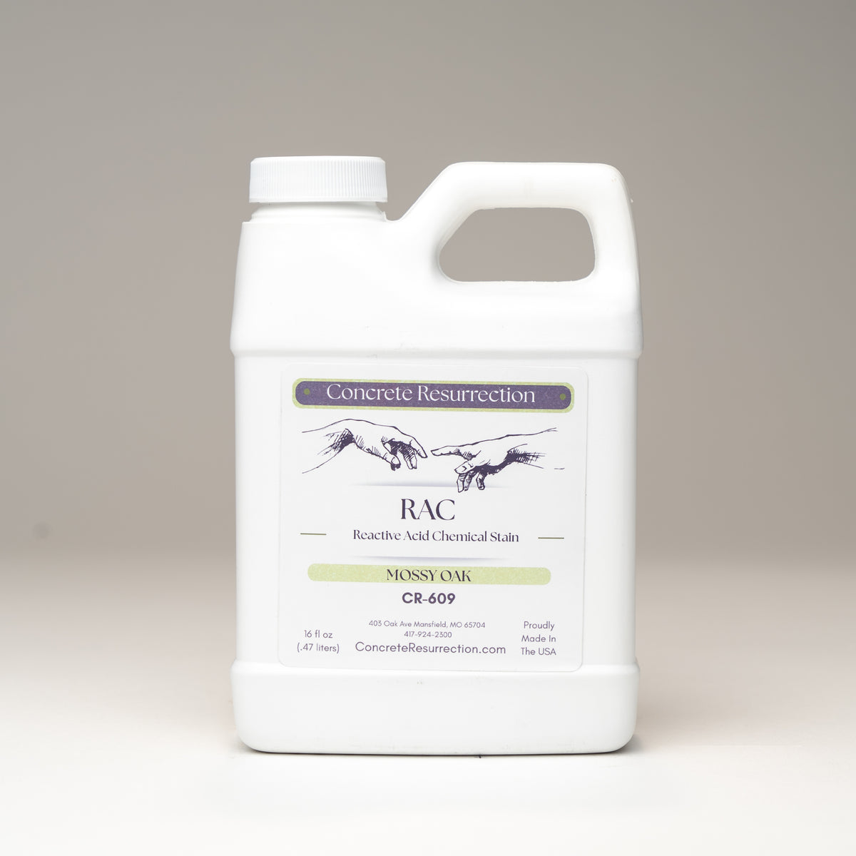 Reactive Acid Chemical (RAC) Concrete Stain