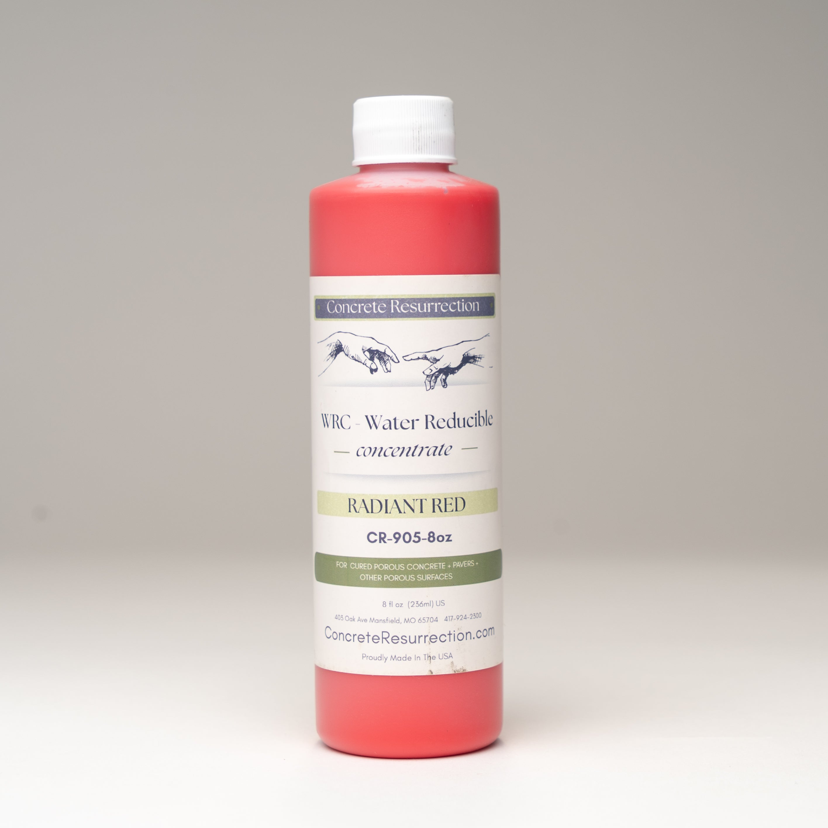 Water Reducible Concentrated (WRC) Concrete Stain