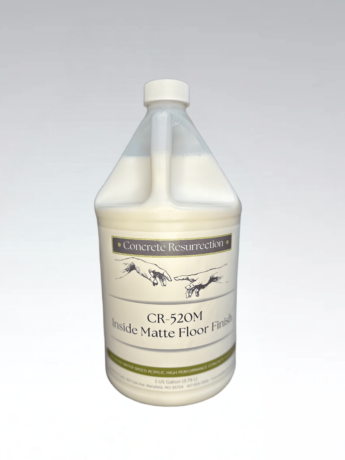 CR - 520M Inside Matte Floor Finish - Interior Floor Protector - Concrete Resurrection
