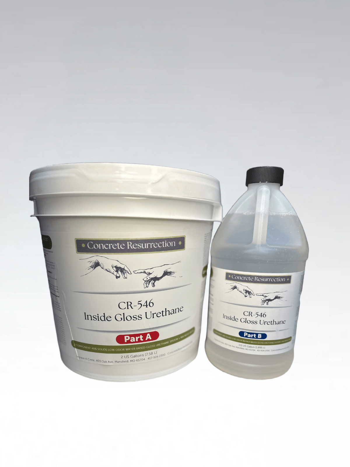 CR - 546 Inside High Gloss WB Urethane - Concrete Resurrection