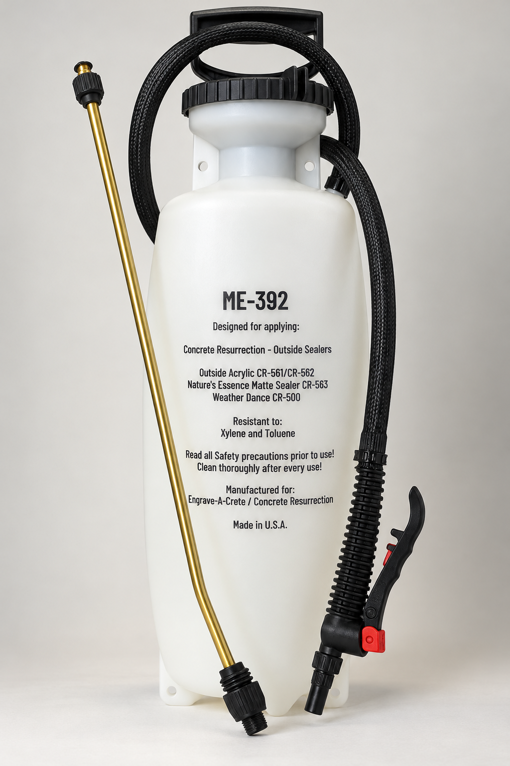 Outside Concrete Sealer Sprayer