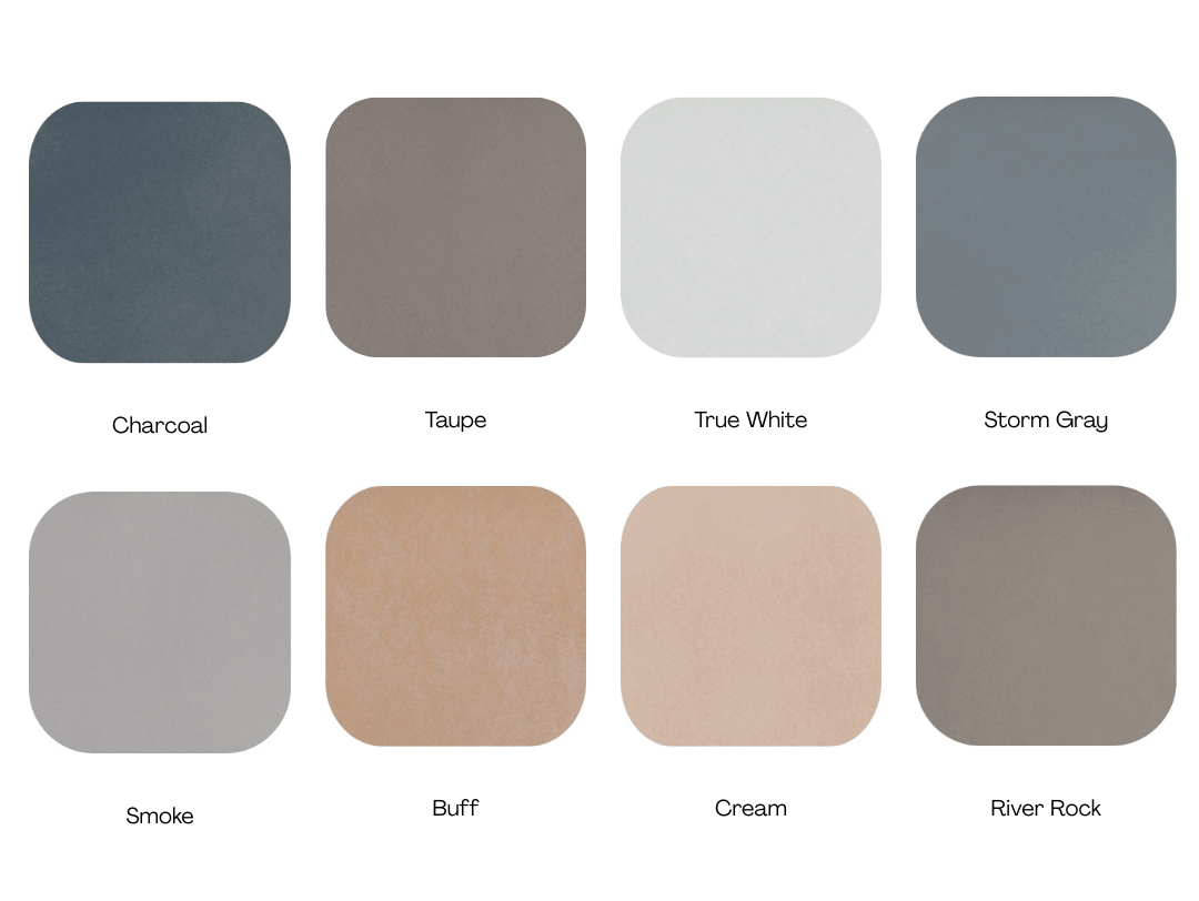 8 Color Neutrals Sample Pack - 8oz Bottles - Concrete Resurrection