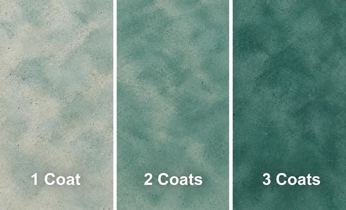 Water Reducible Concentrated (WRC) Concrete Stain