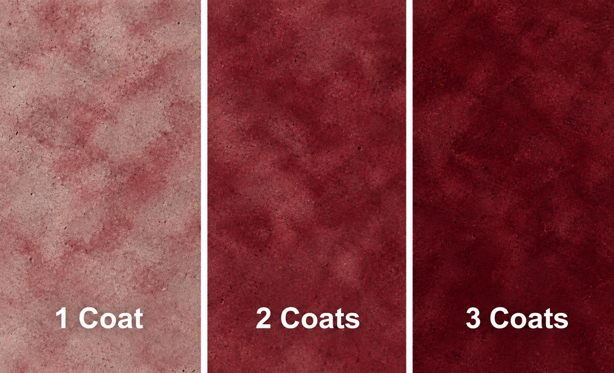Water Reducible Concentrated (WRC) Concrete Stain