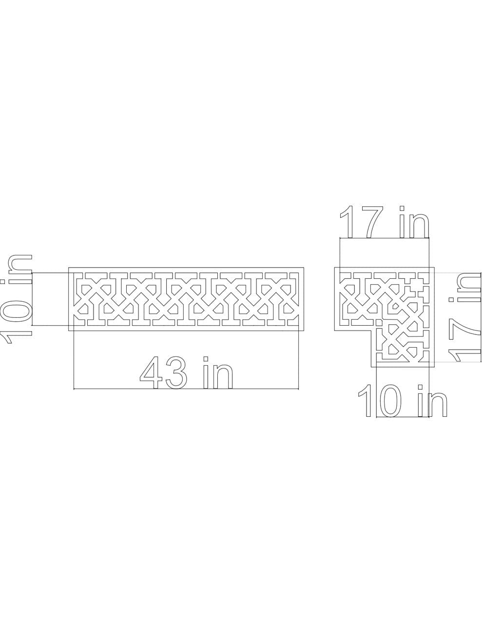 Celtic Border and Corner - Concrete Resurrection