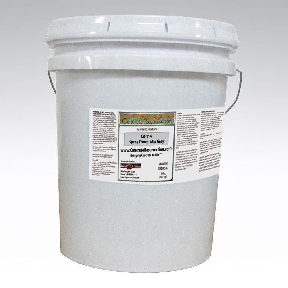 Mantello Spray/Trowel Mix 50LB - Concrete Resurrection
