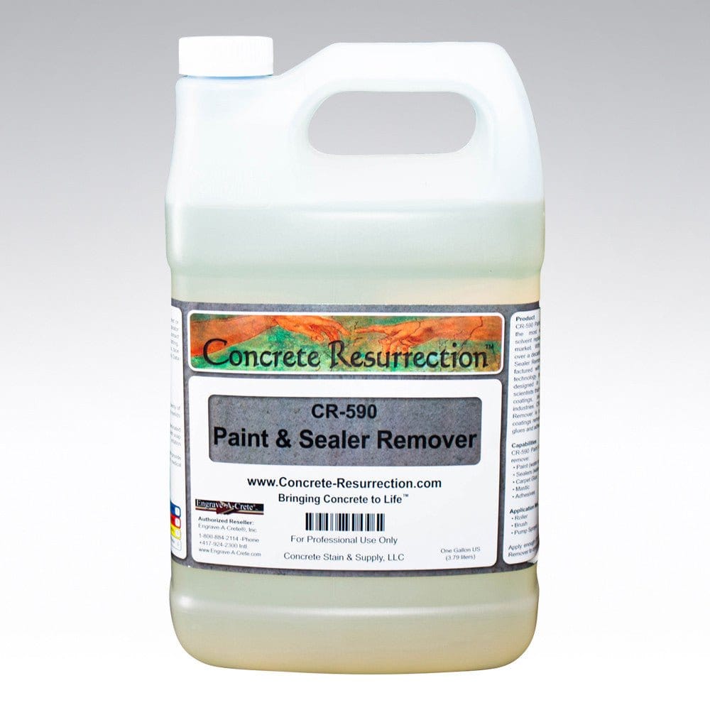 CR - 590 Paint & Sealer Remover - Concrete Resurrection