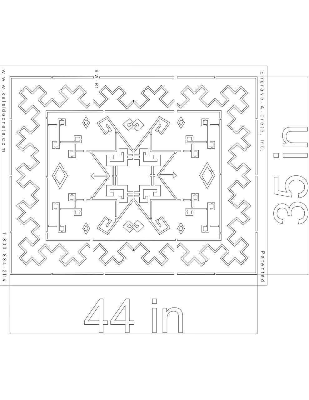 Southwest Rug - Concrete Resurrection