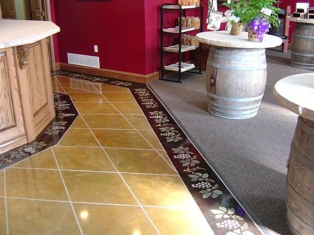 Vine Border 10.5" x 46" - Concrete Resurrection