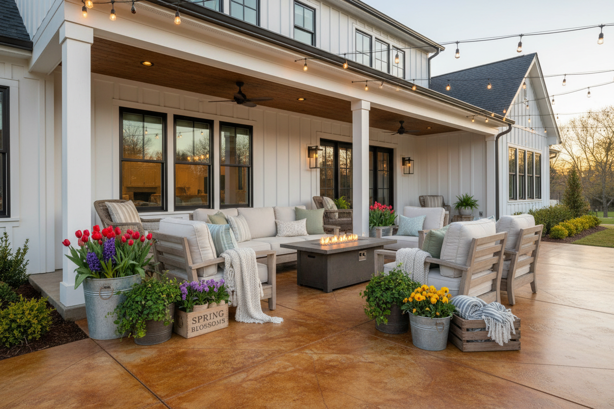 Concrete Glow‑Up: Weekend Projects to Transform Your Outdoor Space This Spring