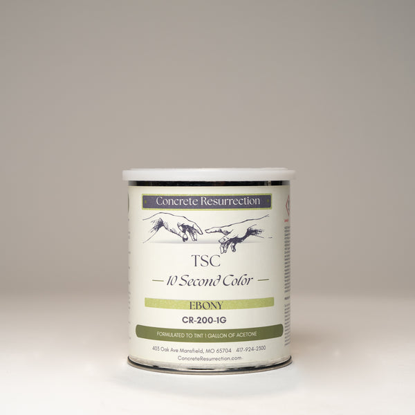 Ten Second Color Acetone Based Concrete Stain