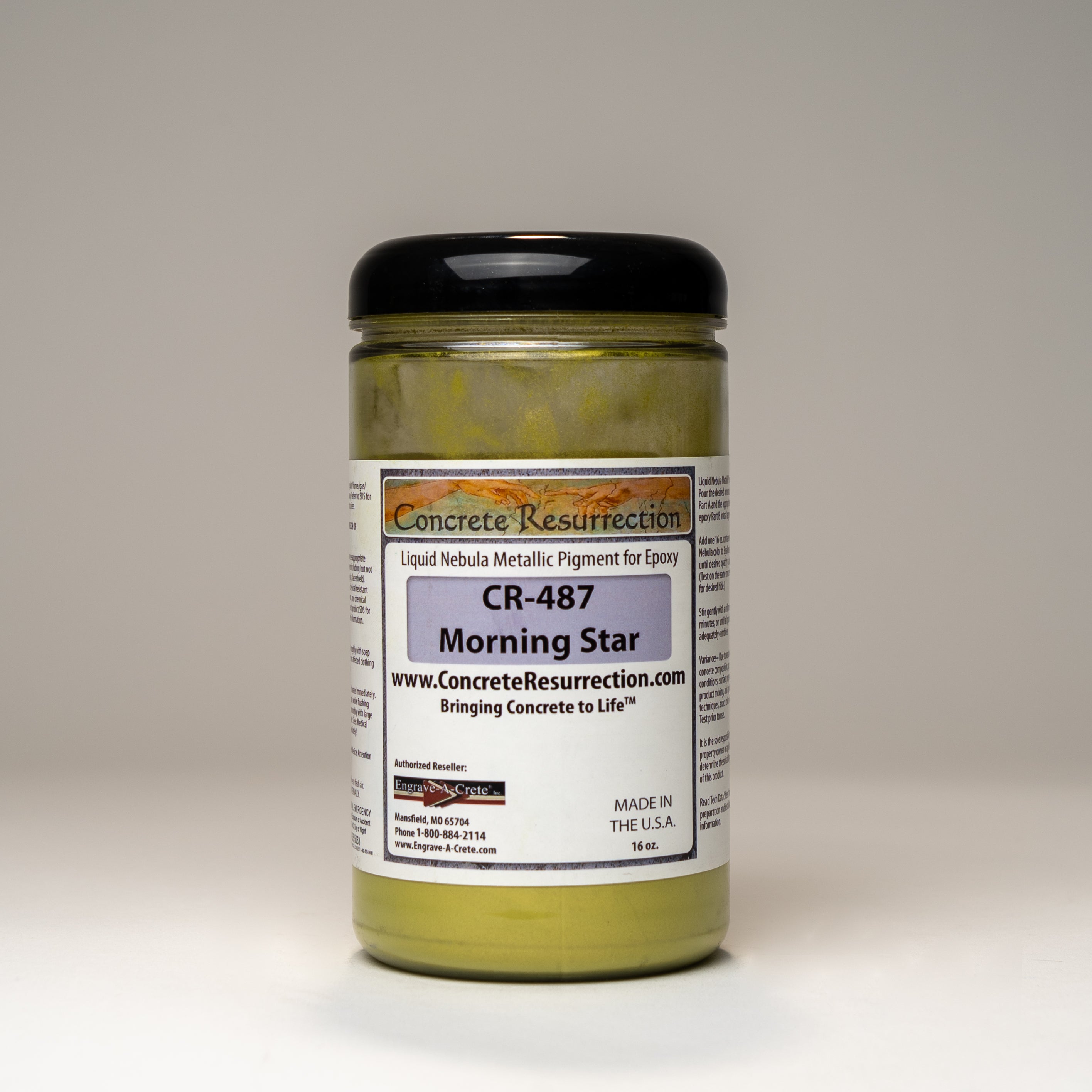 Metallic Epoxy Pigment * Add to a 3 Gallon KIt of Inside Epoxy Liquid Nebula *