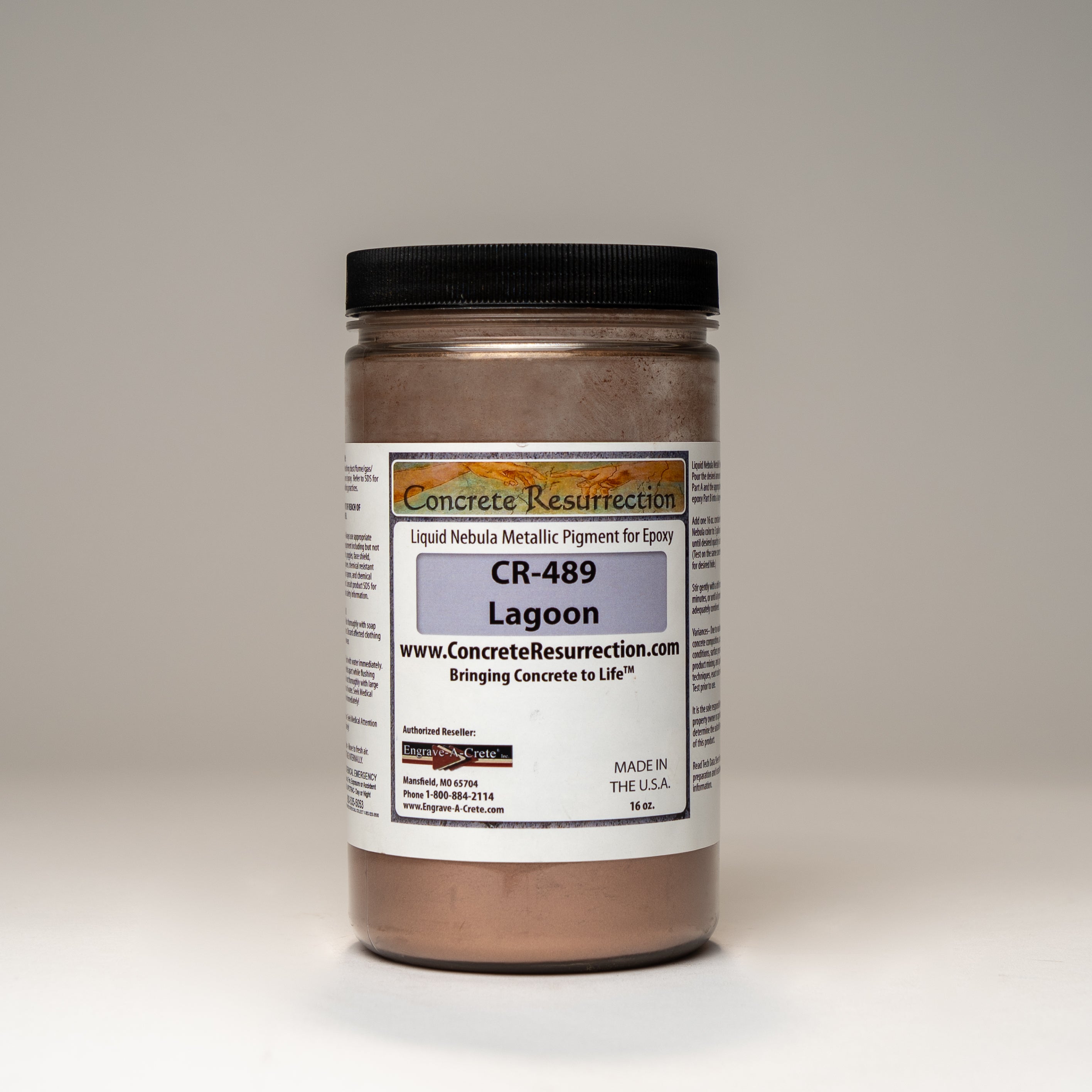 Metallic Epoxy Pigment * Add to a 3 Gallon KIt of Inside Epoxy Liquid Nebula *