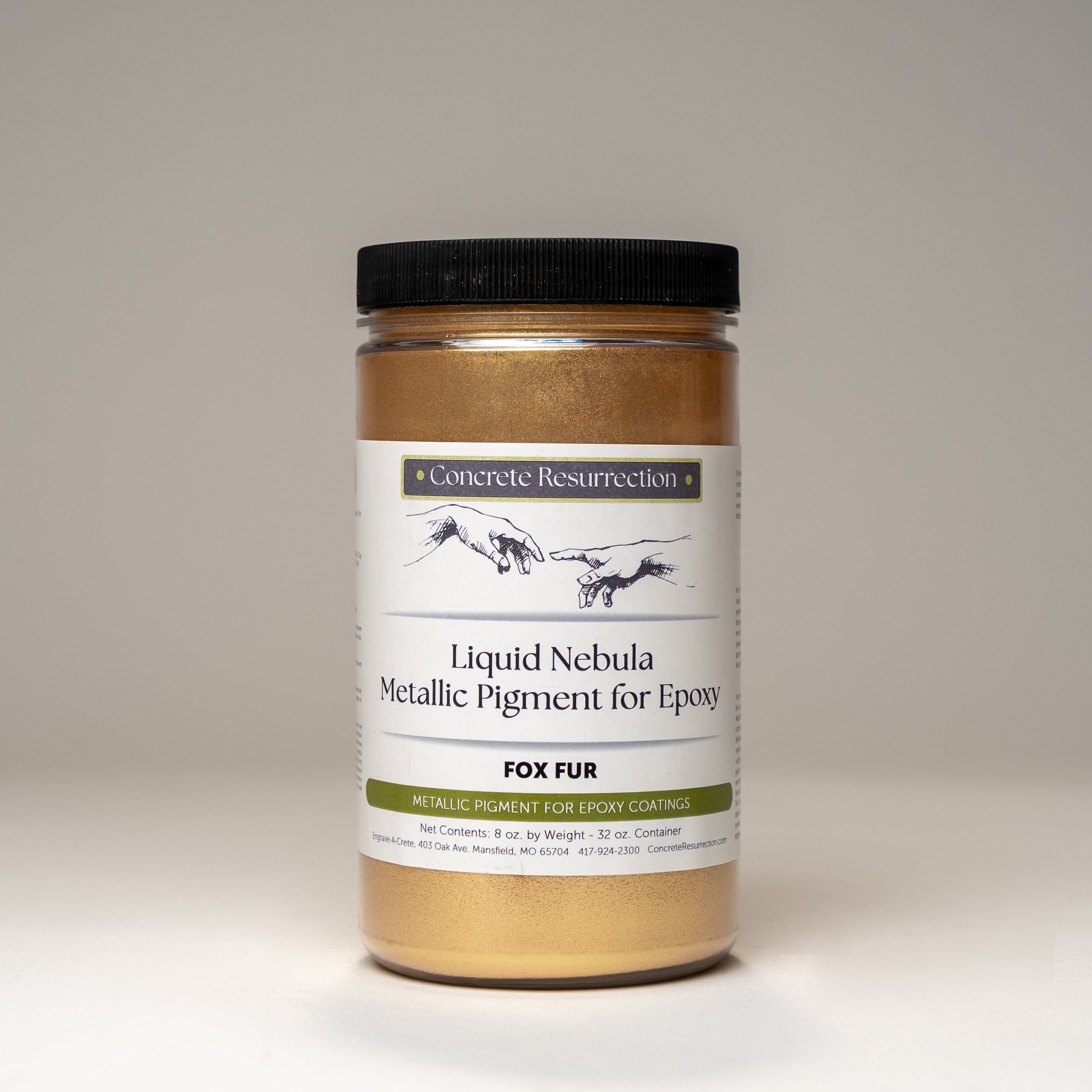 Metallic Epoxy Pigment * Add to a 3 Gallon KIt of Inside Epoxy Liquid Nebula *