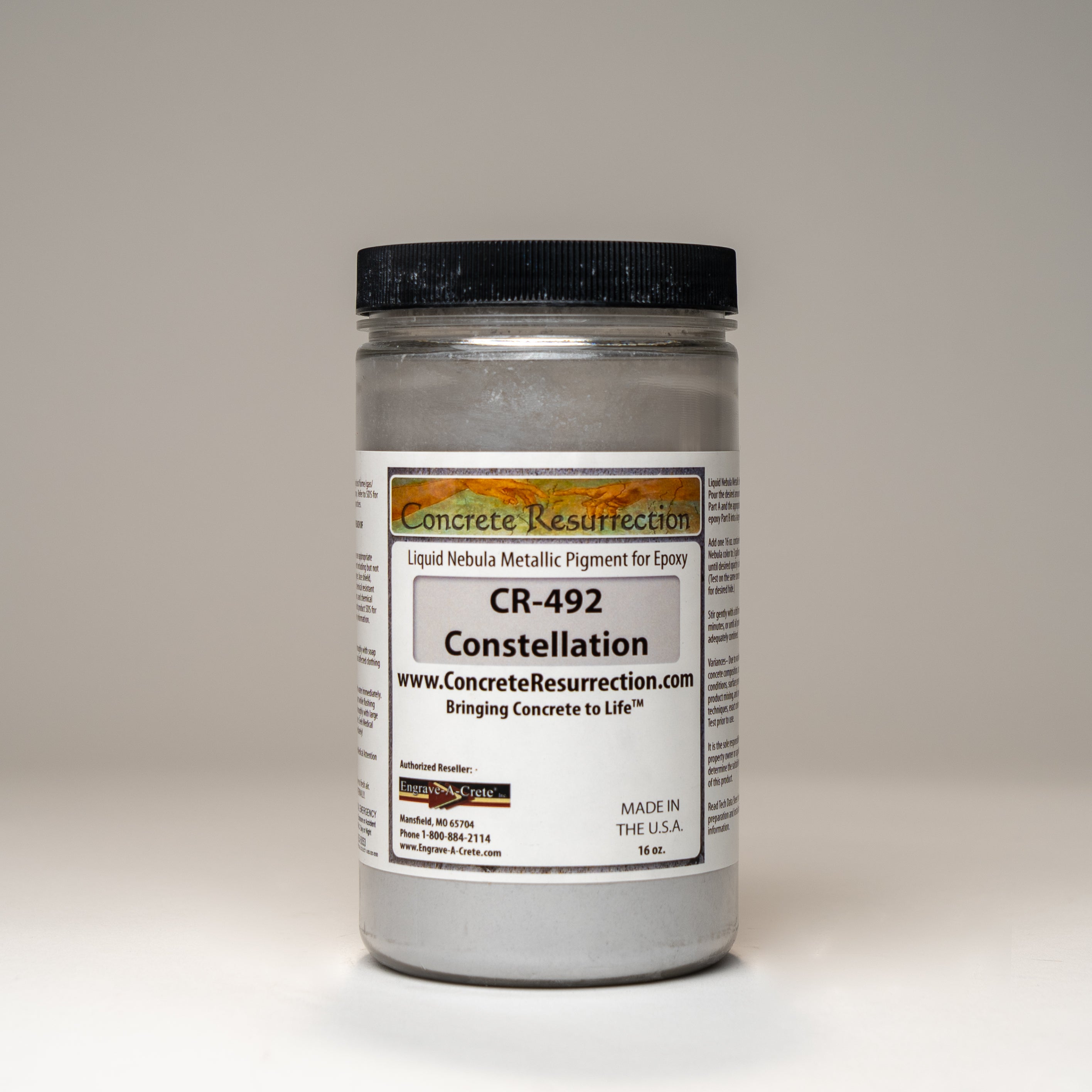 Metallic Epoxy Pigment * Add to a 3 Gallon KIt of Inside Epoxy Liquid Nebula *