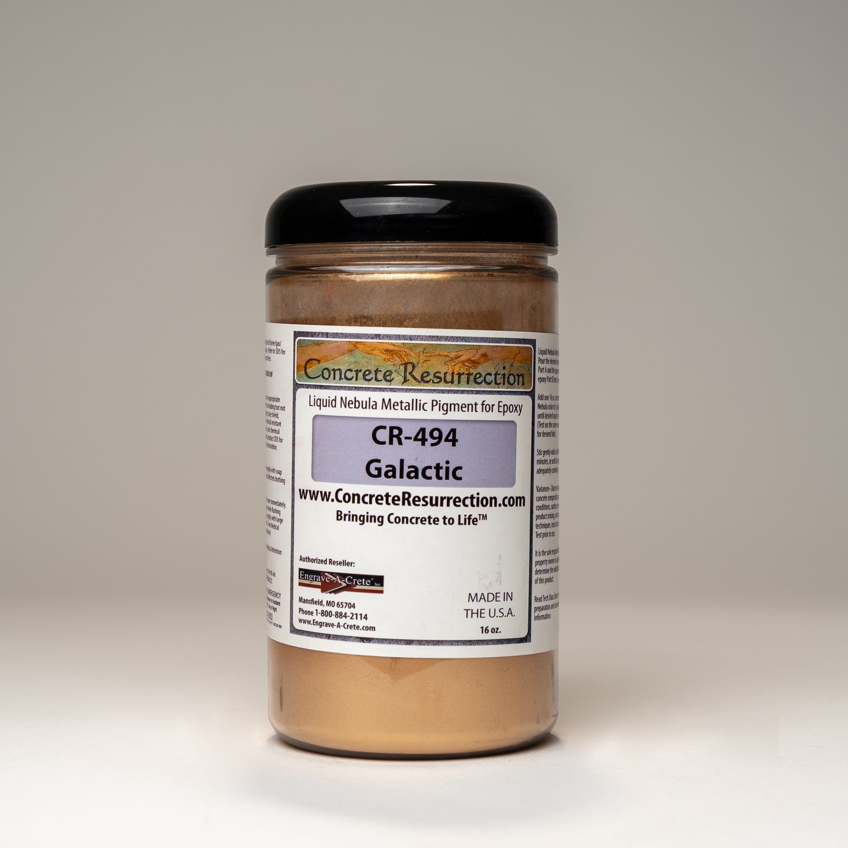 Metallic Epoxy Pigment * Add to a 3 Gallon KIt of Inside Epoxy Liquid Nebula *