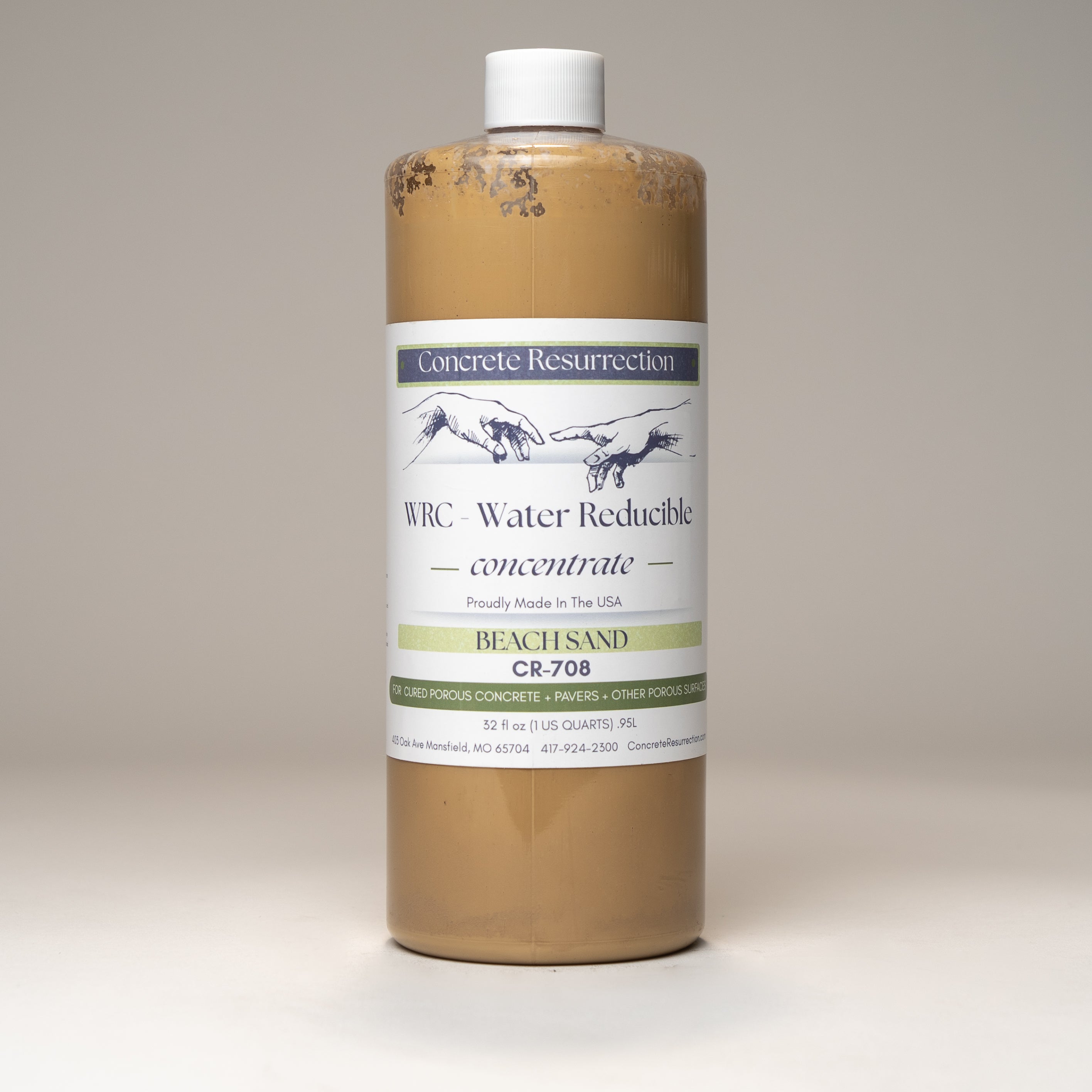 Water Reducible Concentrated (WRC) Concrete Stain