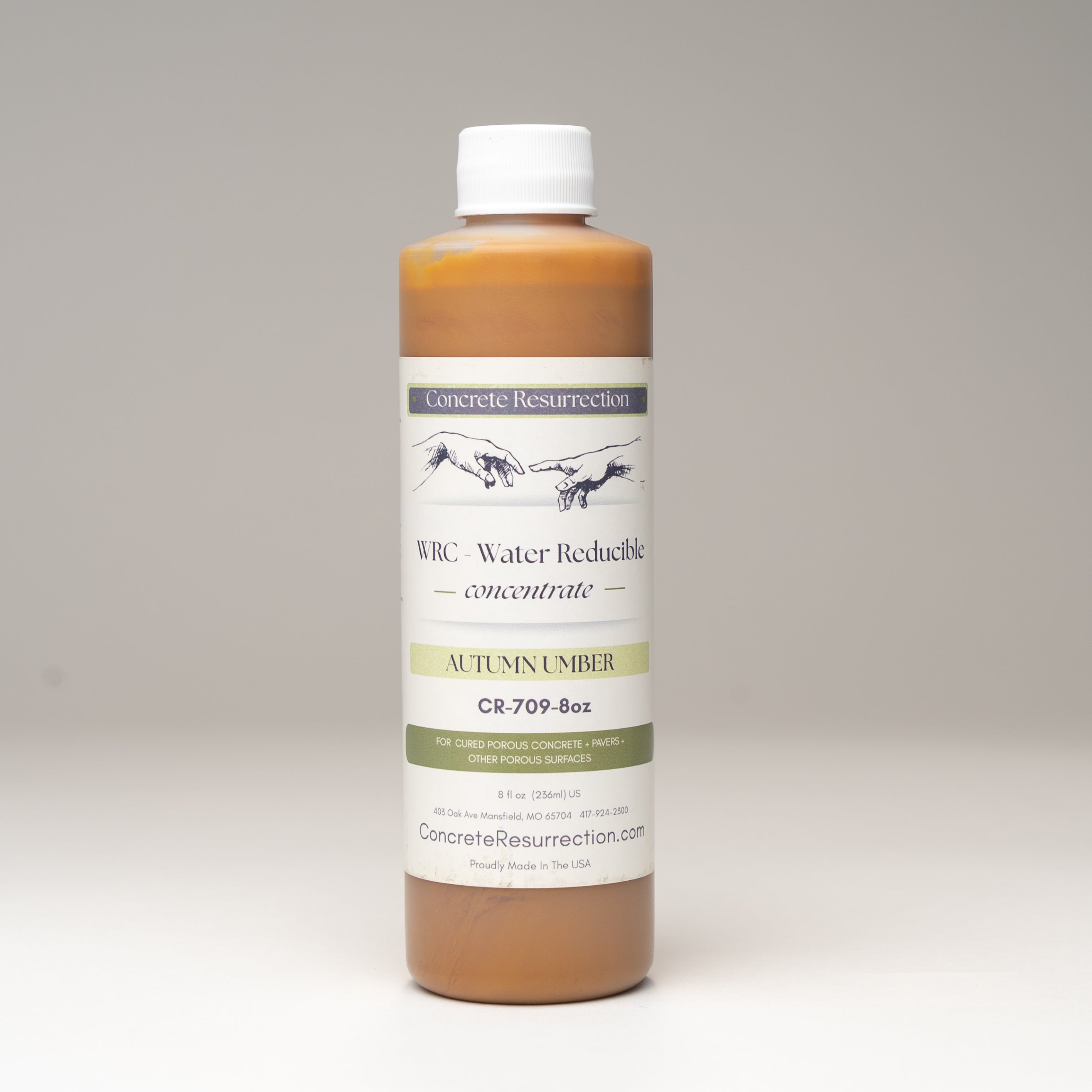 Water Reducible Concentrated (WRC) Concrete Stain