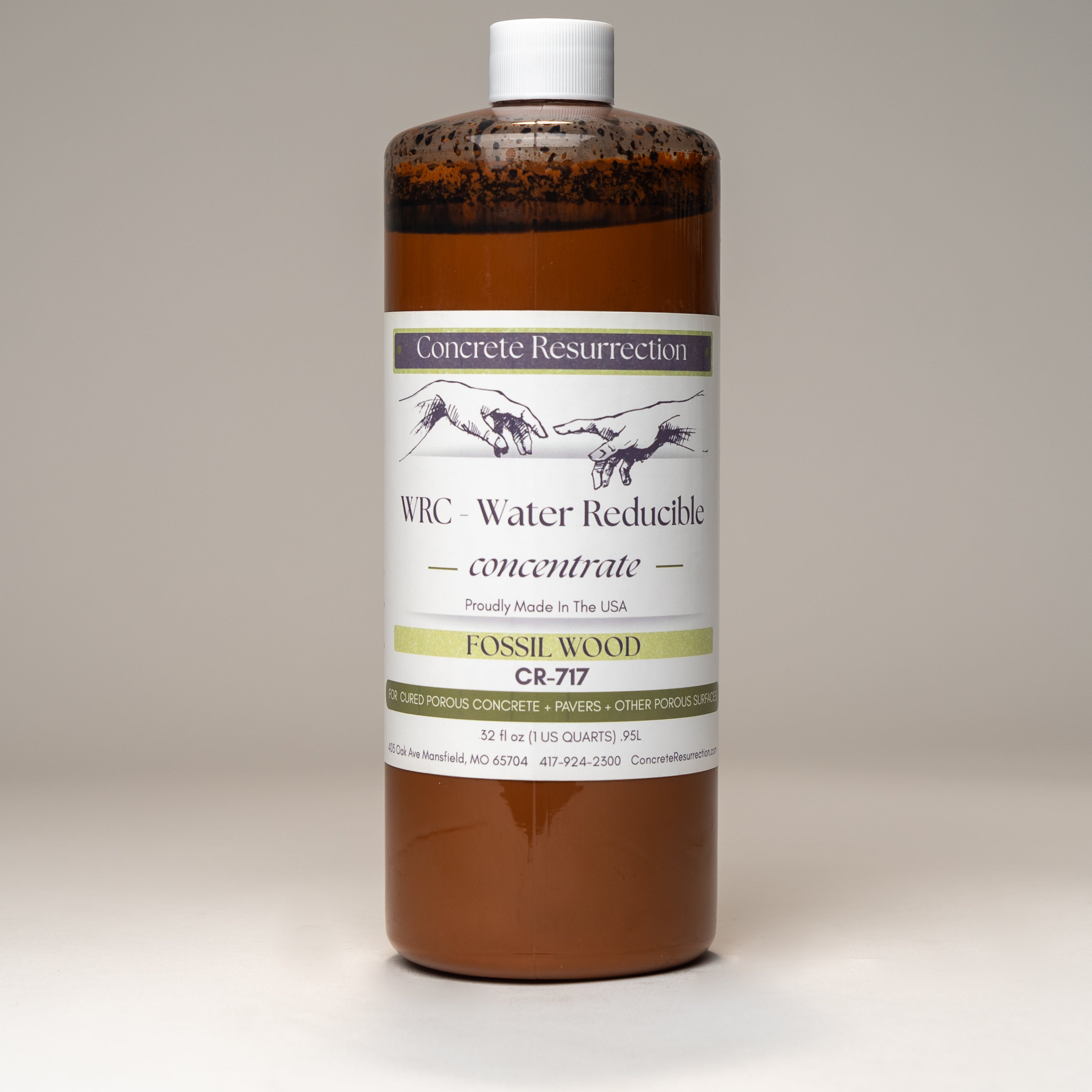 Water Reducible Concentrated (WRC) Concrete Stain