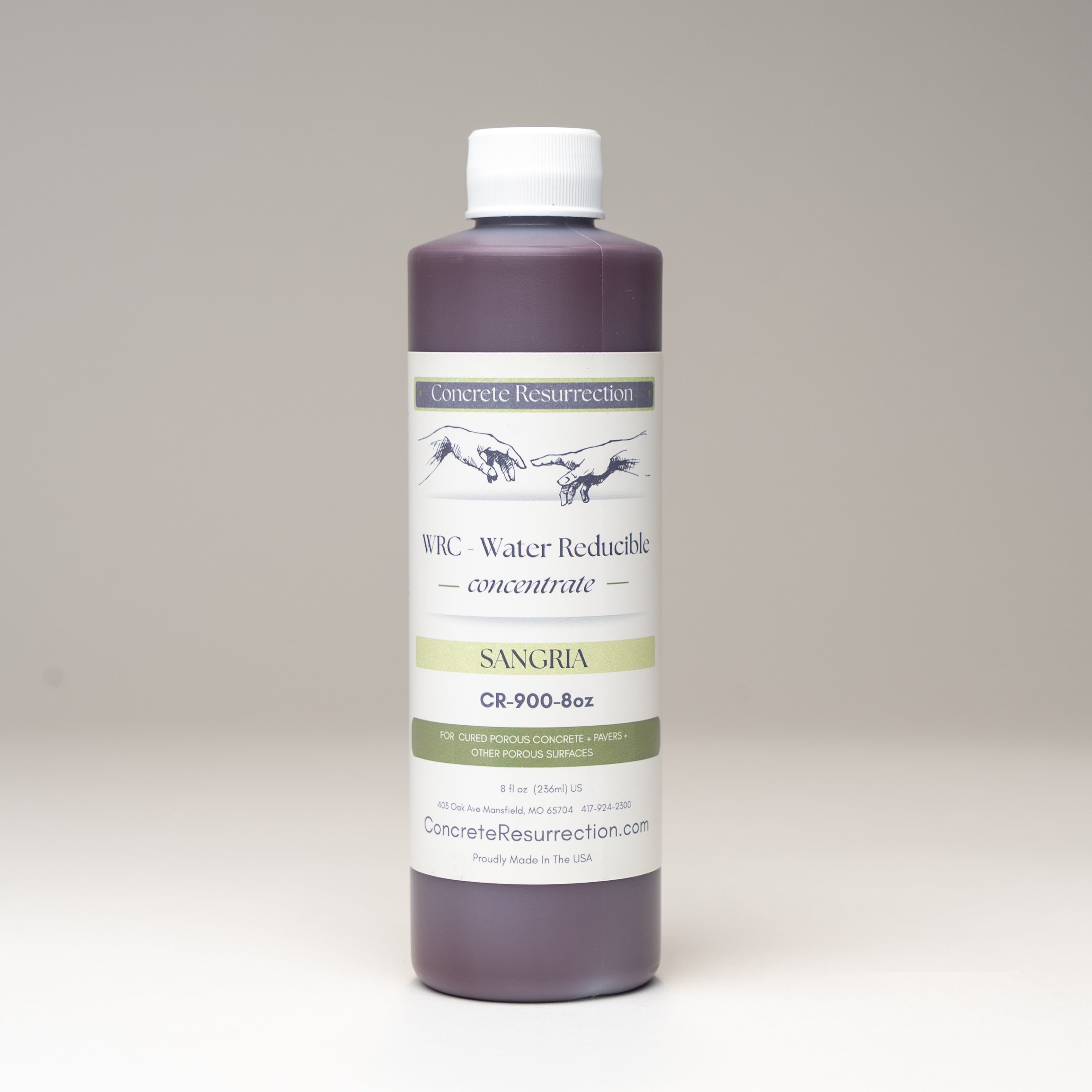 Water Reducible Concentrated (WRC) Concrete Stain