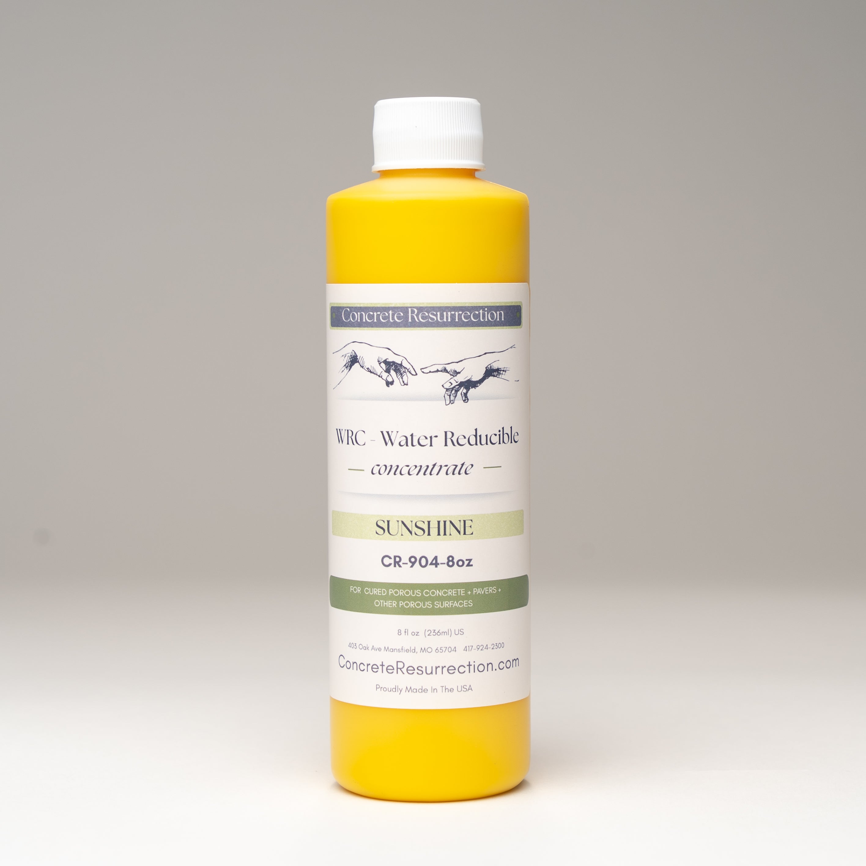 Water Reducible Concentrated (WRC) Concrete Stain