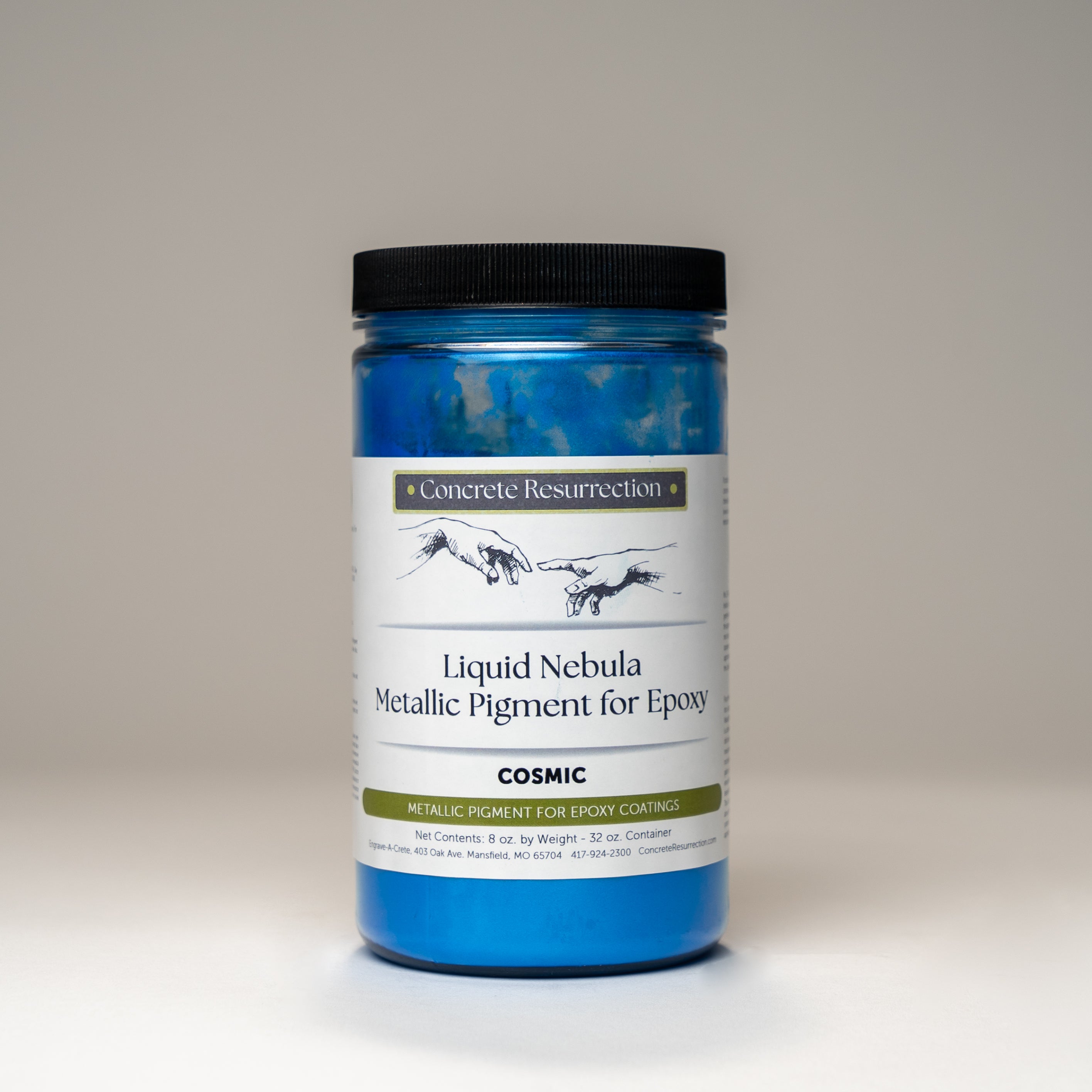 Metallic Epoxy Pigment * Add to a 3 Gallon KIt of Inside Epoxy Liquid Nebula *