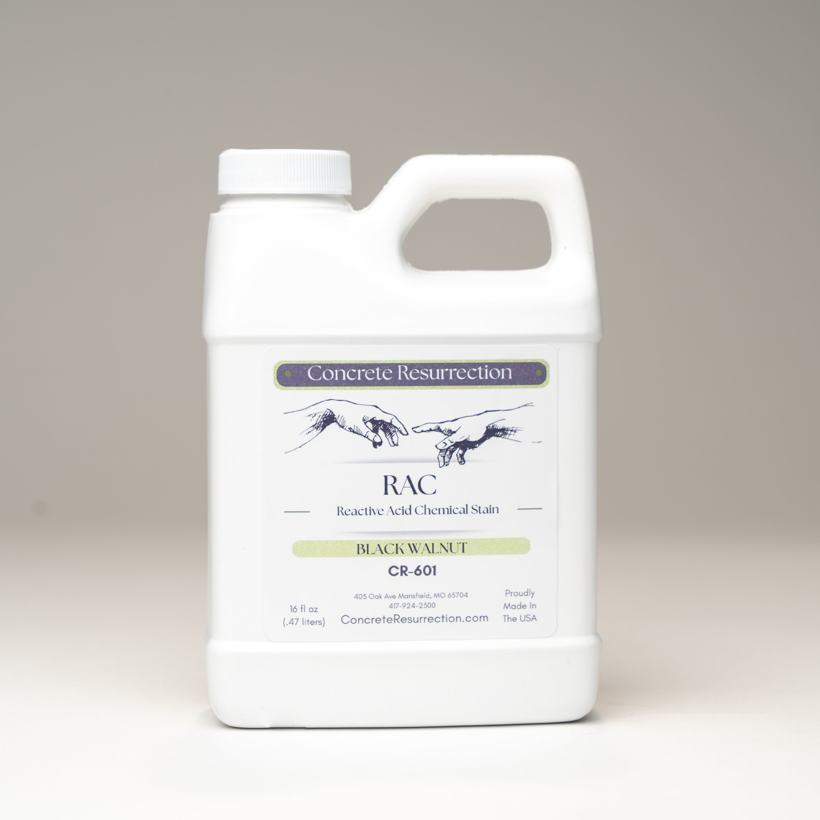 Reactive Acid Chemical (RAC) Concrete Stain