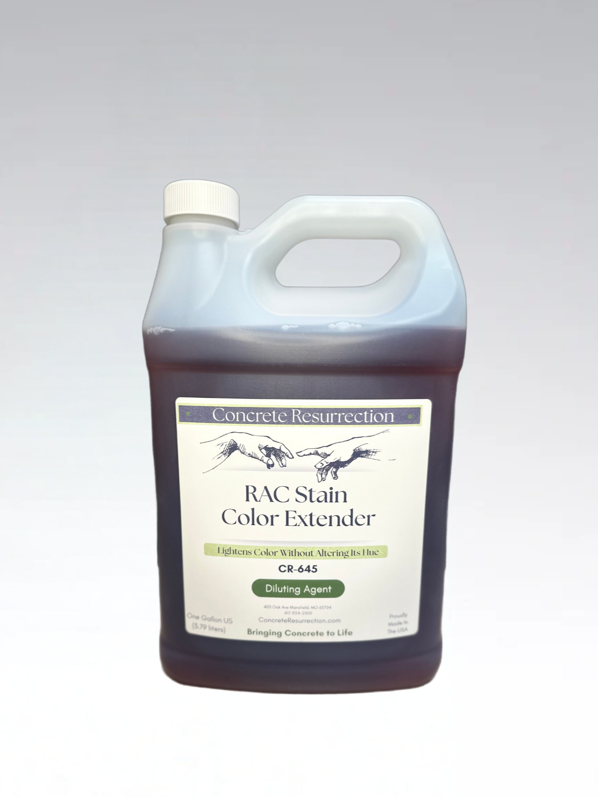 Stain Color Extender for RAC