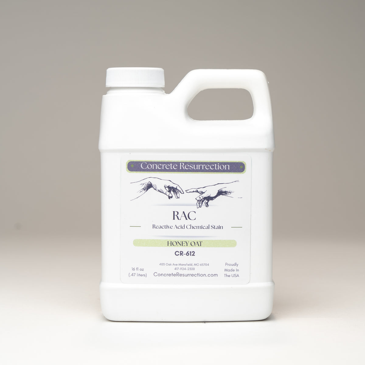 Reactive Acid Chemical (RAC) Concrete Stain