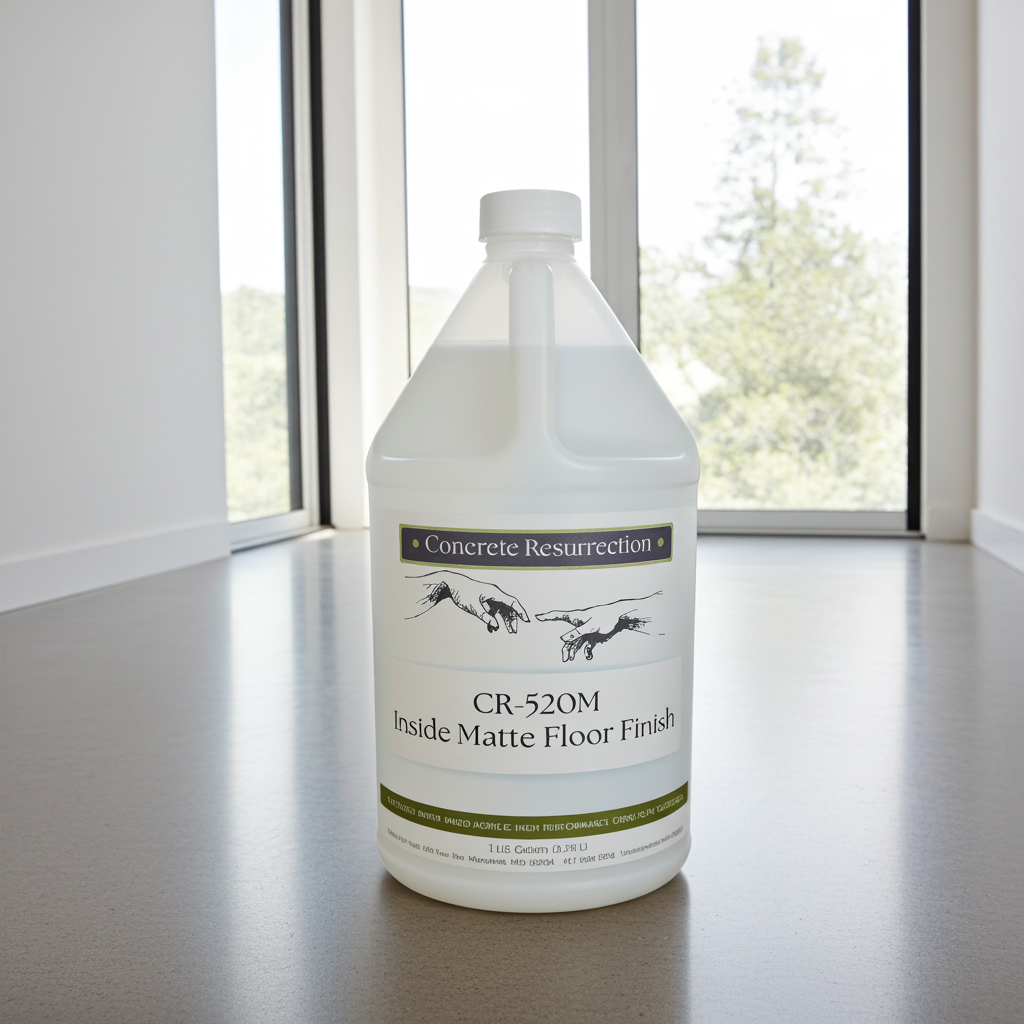 CR-520M  Inside Matte Floor Finish - Interior Floor Protector