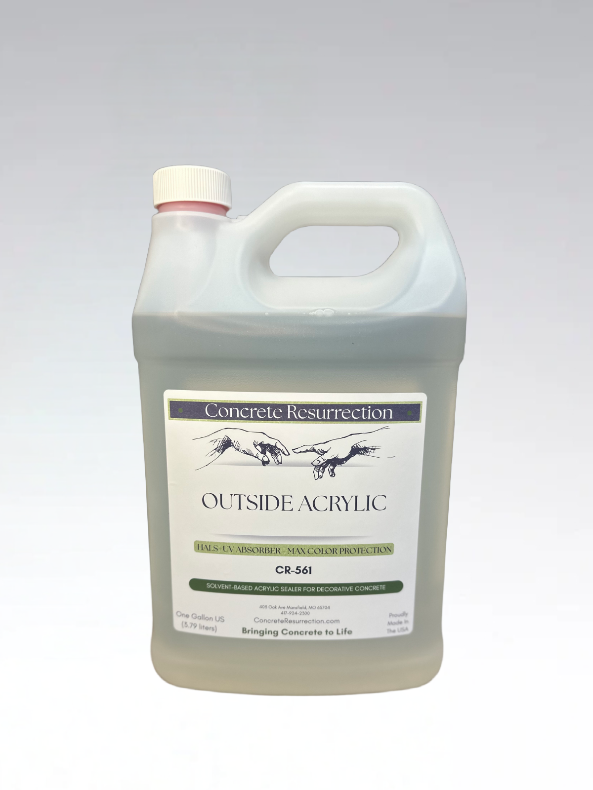 Outside Solvent Based Acrylic 400 VOC - Multiple Sizes Available