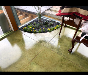 Reactive Acid Chemical (RAC) Concrete Stain