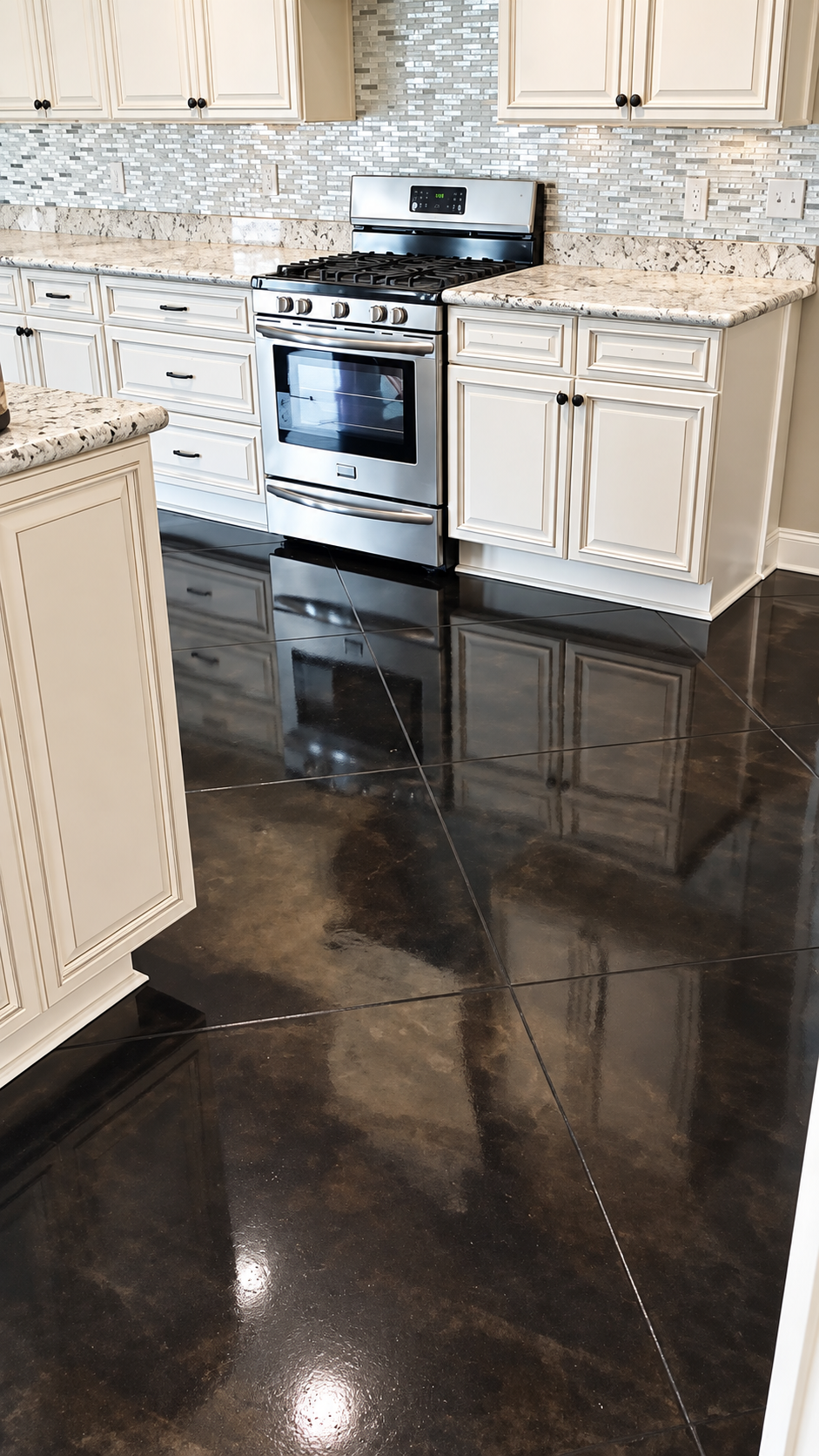 Reactive Acid Chemical (RAC) Concrete Stain