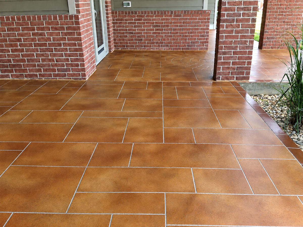 Reactive Acid Chemical (RAC) Concrete Stain