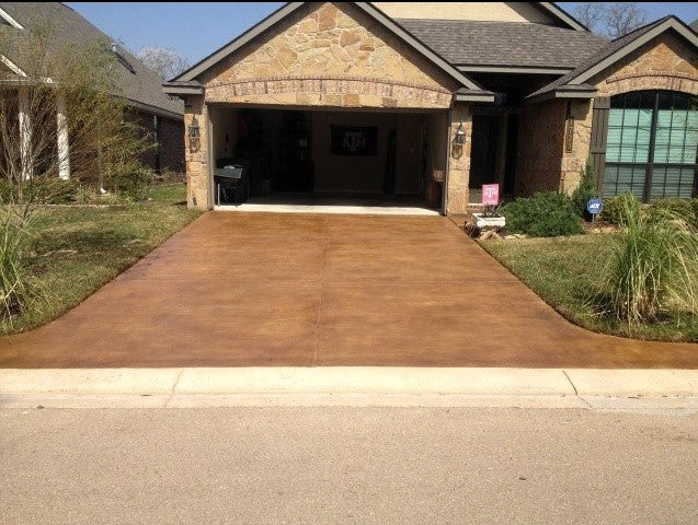 Reactive Acid Chemical (RAC) Concrete Stain