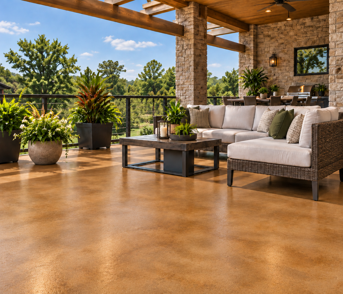 Water Reducible Concentrated (WRC) Concrete Stain