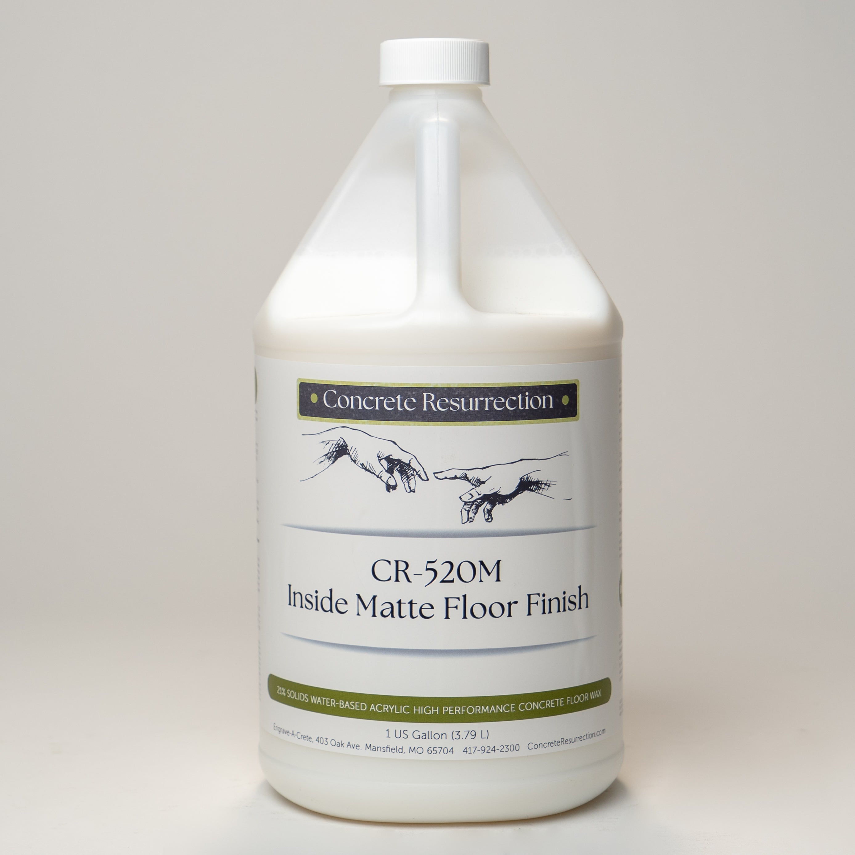 CR-520M  Inside Matte Floor Finish - Interior Floor Protector