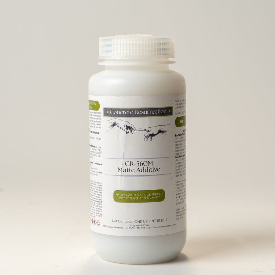 Matte Additive for Concrete Resurrection Outside Acrylic CR-560/CR-561/CR-562