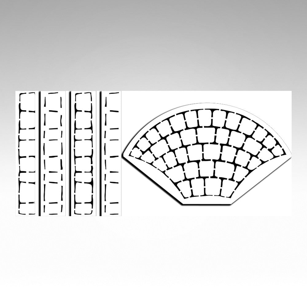 Cobblestone Fan Set - Small