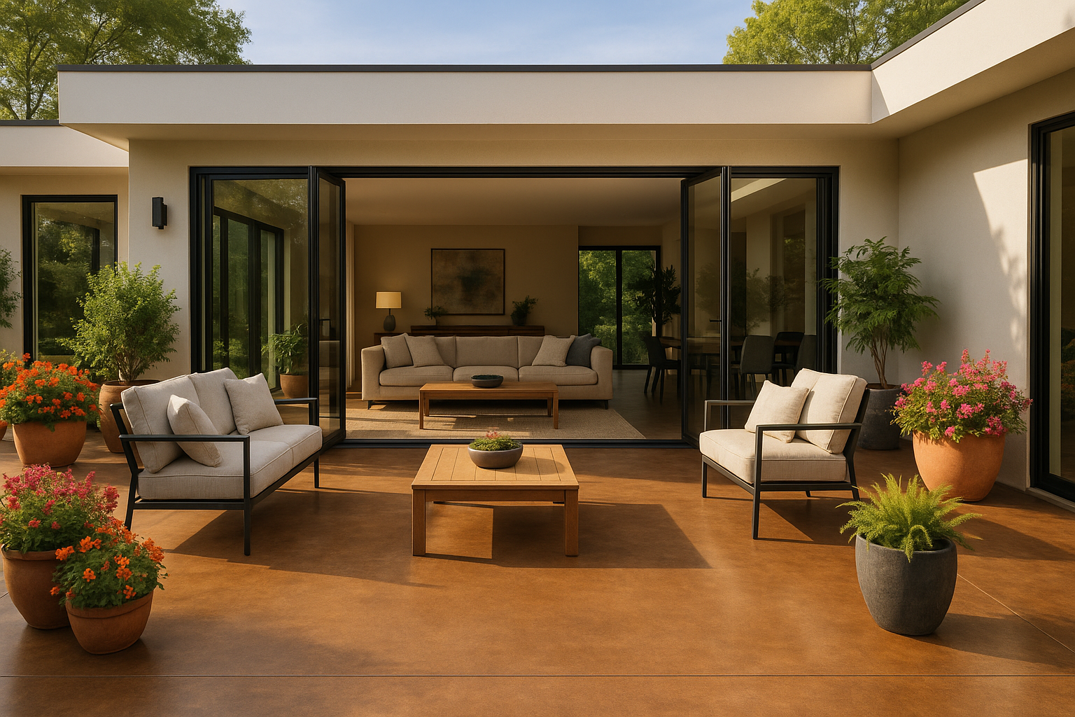 less gloss on floors